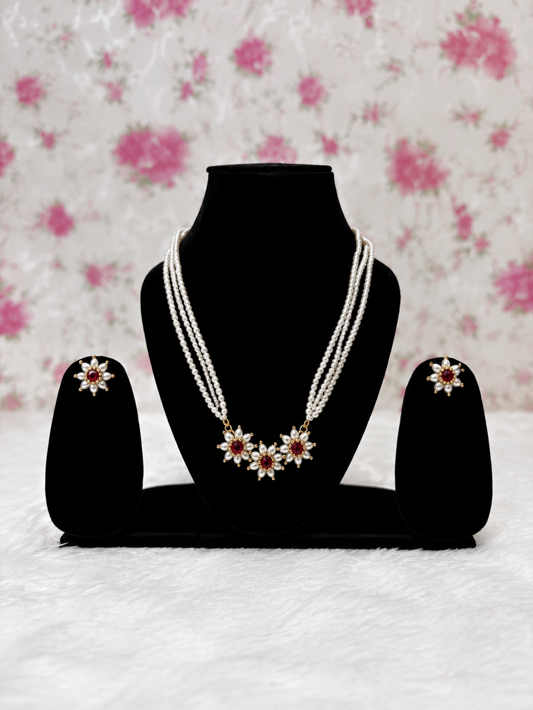 Tanmani Haar | Red