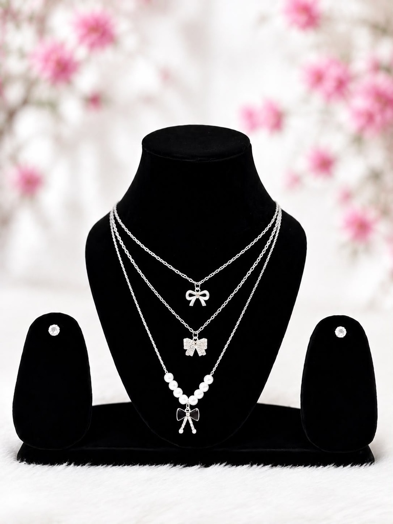 Eternal Bow Trio Neck
