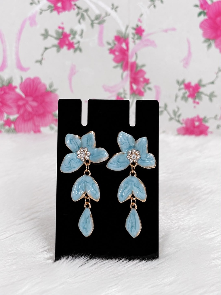 [ER006] Sky Blossom Drops | Sky Blue