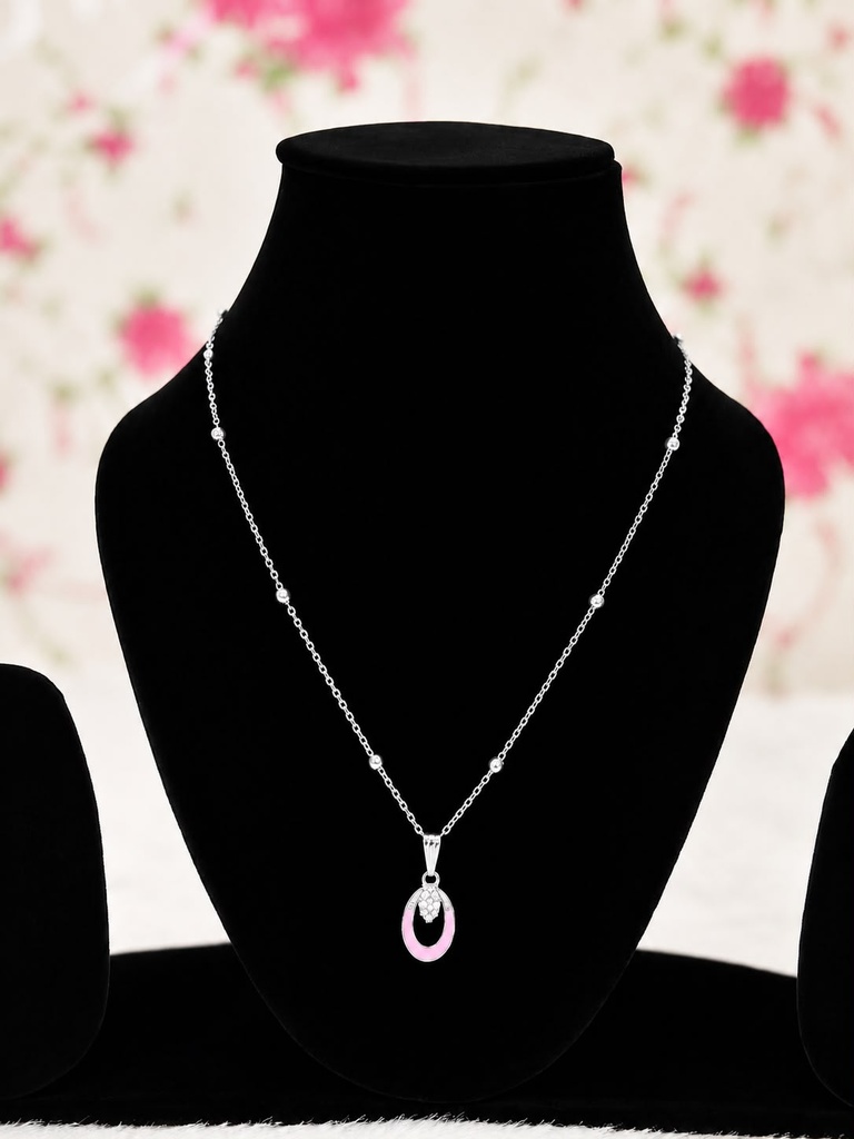 [NL016] Aqua Teardrop Necklace