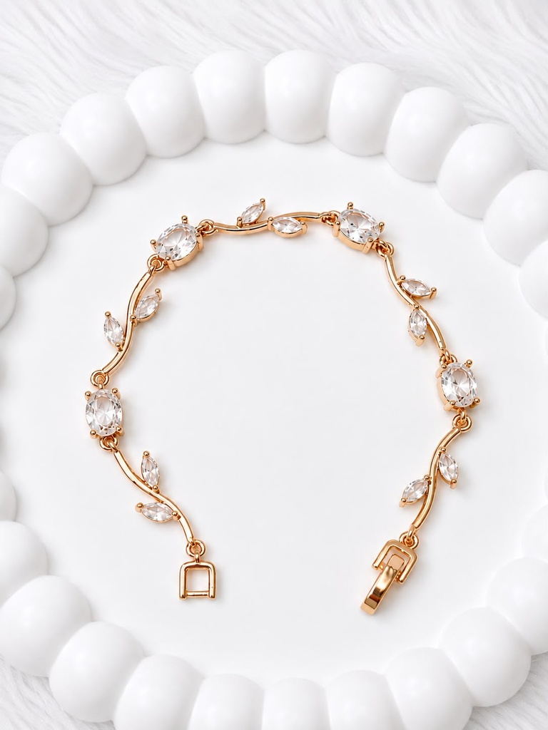 [BL014] Tulip Rosegold Glow Bracelet