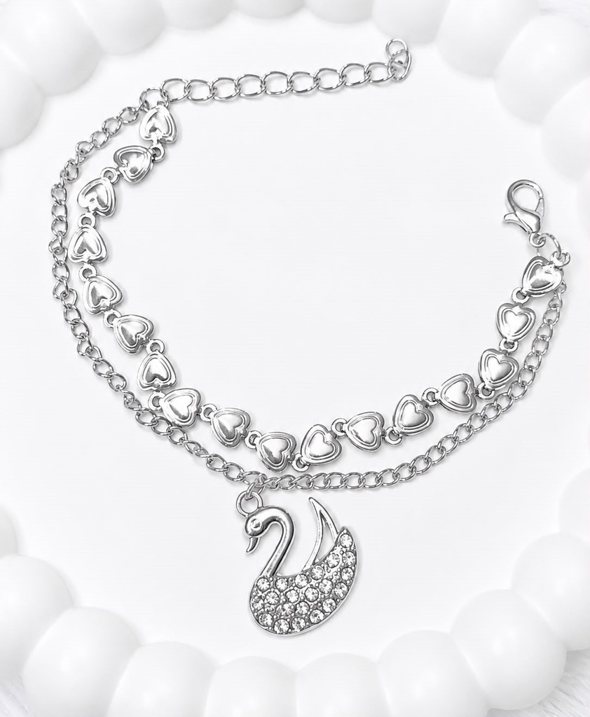 [BL023] Swan Heart Elegance